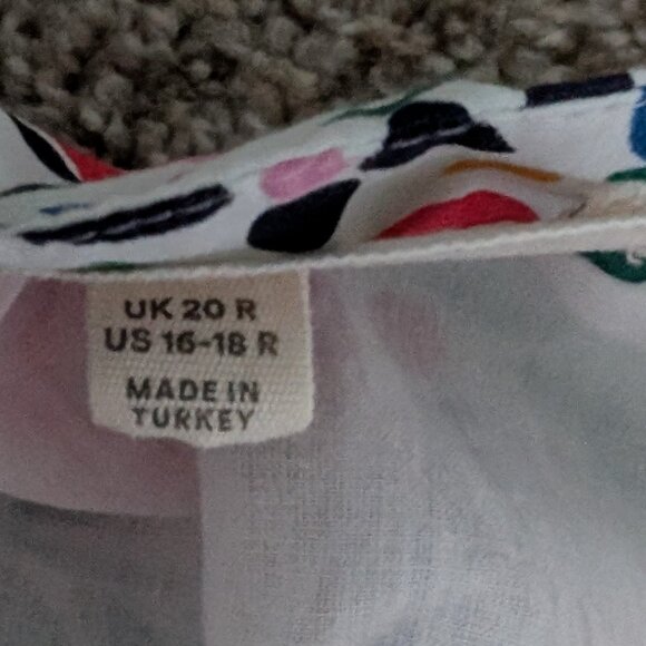 NWOT Boden Bella Puff Sleeve Maxi Dress, size 16-18 - Picture 3 of 10